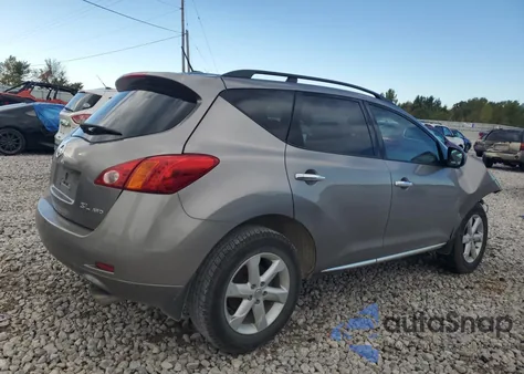2009 Nissan Murano S z USA, uszkodzony, nr VIN JN8AZ18W99W156819